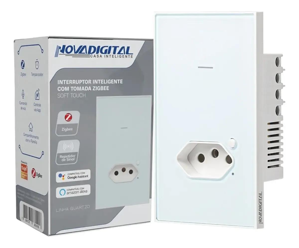 O Interruptor Inteligente 2 em 1 da NovaDigital